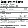 Soy Lecithin (300 Softgels/ 1,200 mg)
