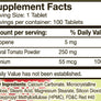 Natural Tomato Extract w/ Lycopene (100 Tablets)