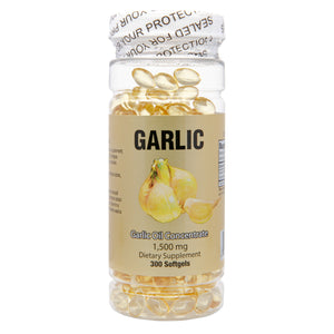 Garlic Oil (300 Softgels / 1,500 mg)