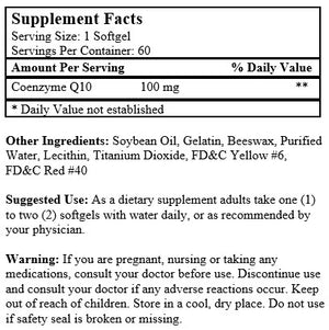Hi-Absorption COQ10 (60 Softgels/ 100 mg)