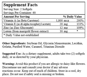 Eyes Aid Formula (120 Softgels)