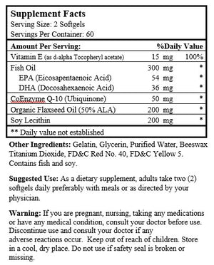 Advanced Heart Care (120 Softgels)
