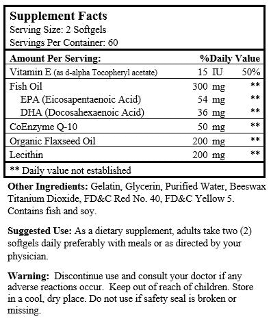 Advanced Heart Care (120 Softgels)