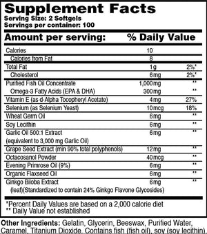 Marine Lipid NU-11 (200 Softgels)
