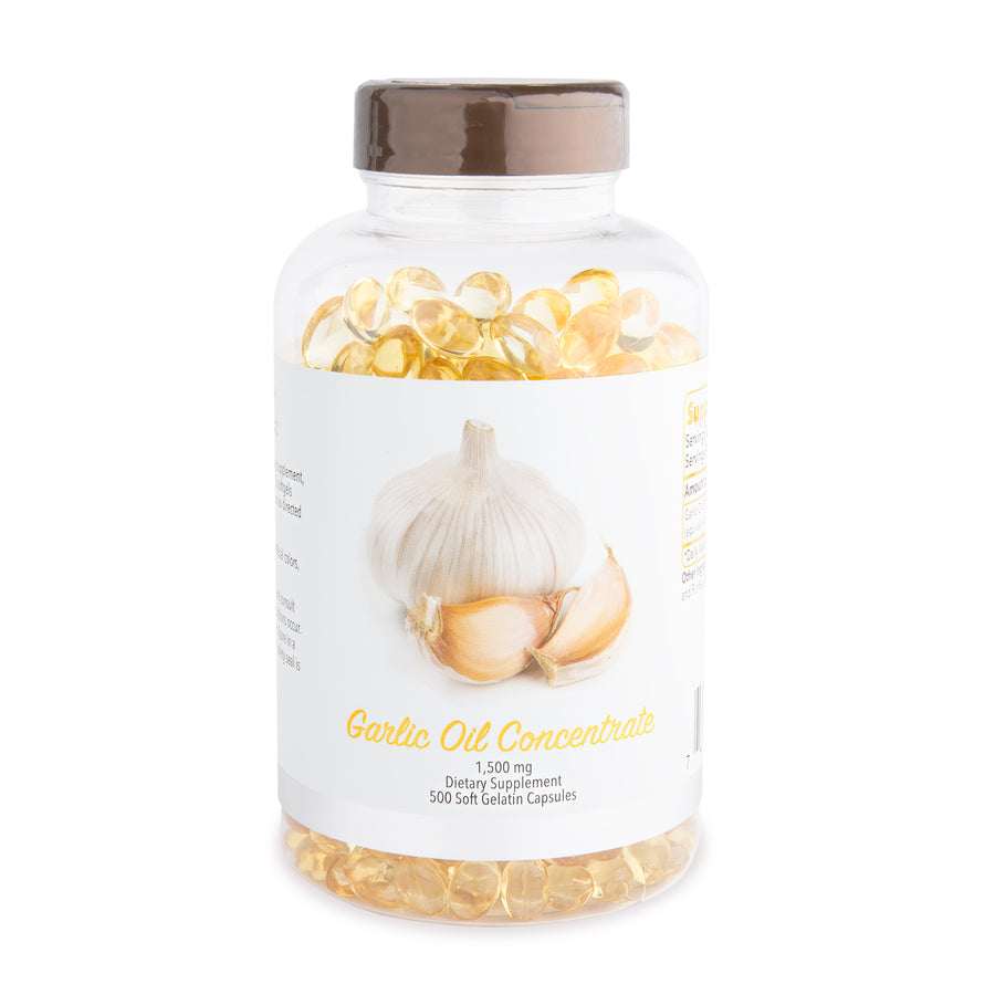 Garlic Oil (500 Softgels / 1,500 mg)