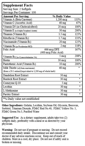 Liver Forte (200 Softgels)