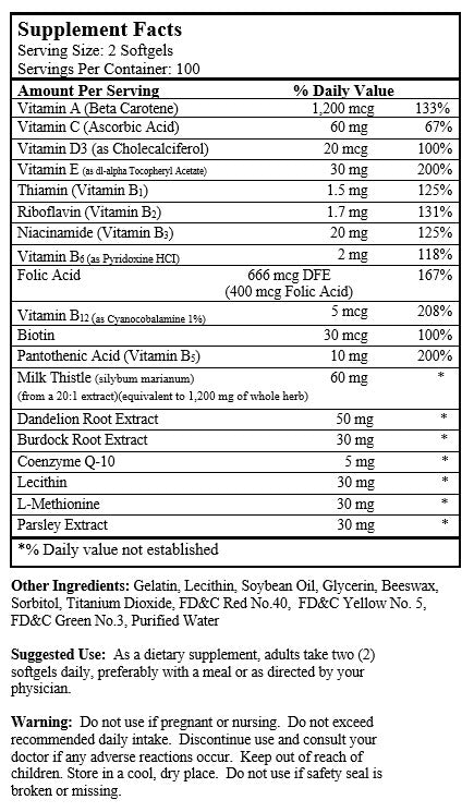 Liver Forte (200 Softgels)