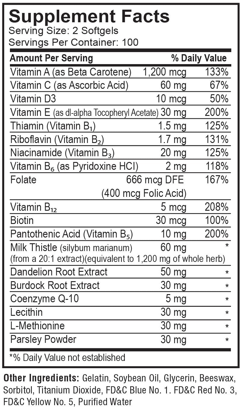 Liver Forte (200 Softgels)