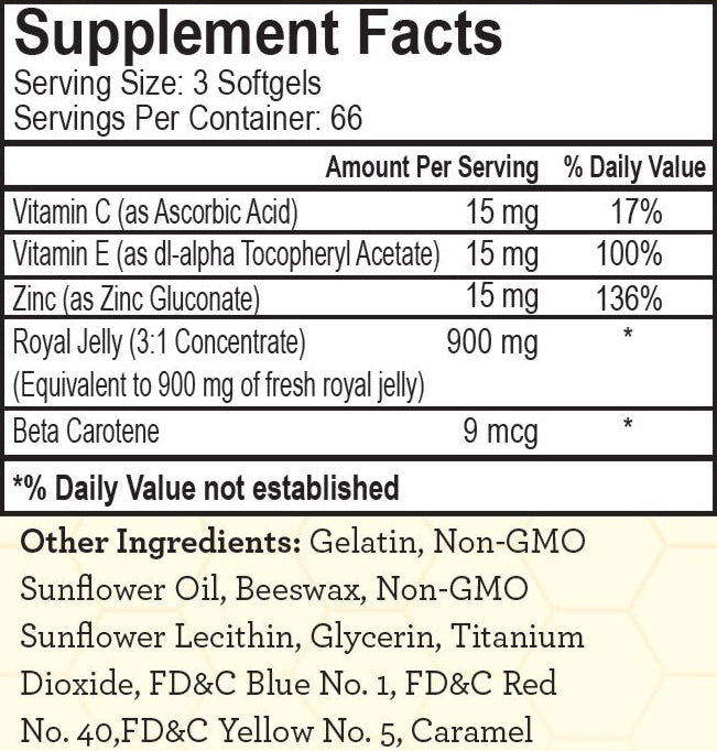 Triple Royal Jelly (200 Softgels)