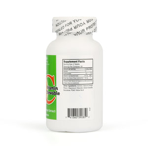 Vitamin C + Rosehips Chewable (100 Tablets)