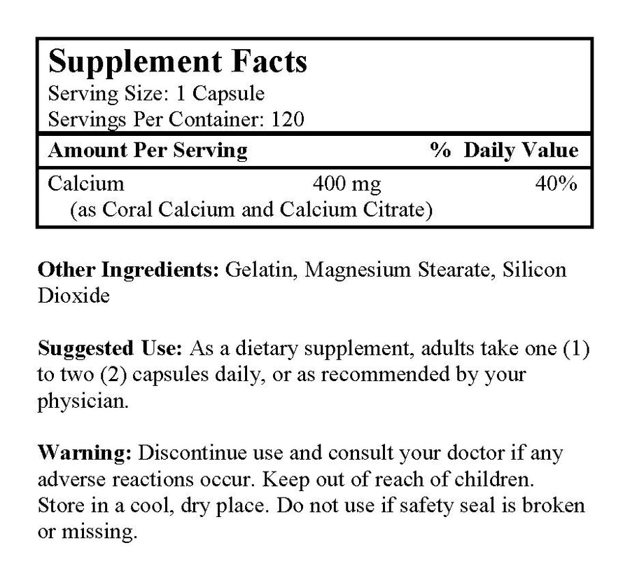 Bio Calcium (120 Capsules)