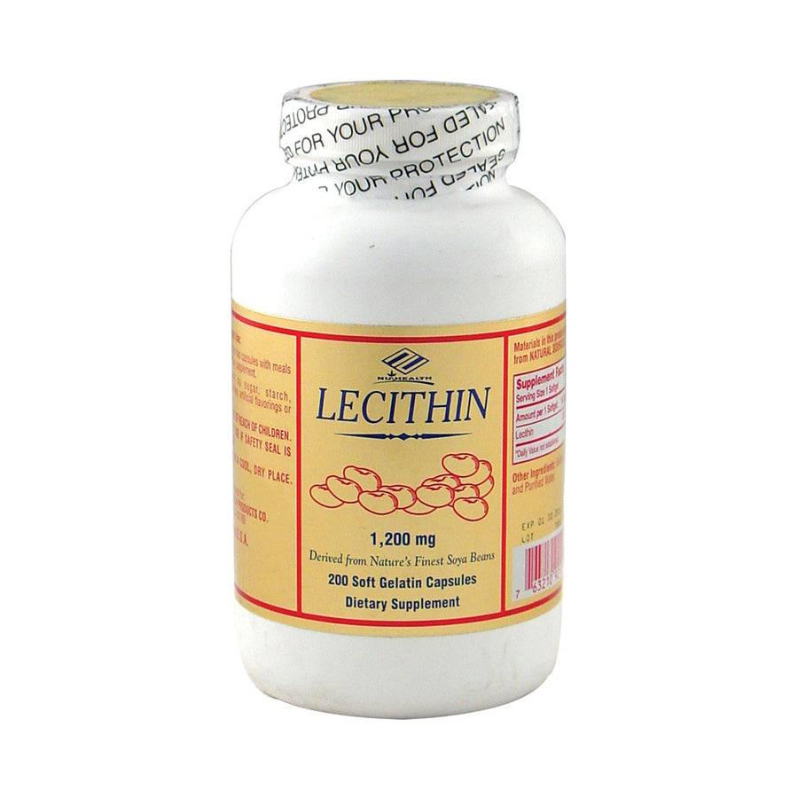 Soy Lecithin (200 Softgels/ 1,200 mg)