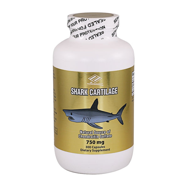 Shark Cartilage (300 Capsules / 750 mg) – Nu-Health Products